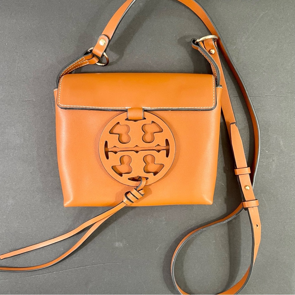 Tory Burch Leather Miller Crossbody Bag - Picture 3 of 16